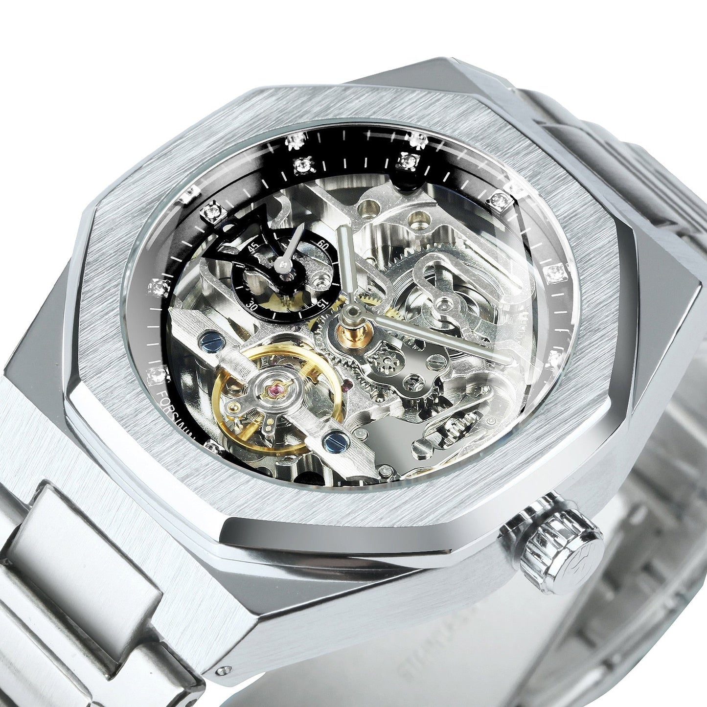 Skanto | Royale Skeleton Mechanical Men's Watch