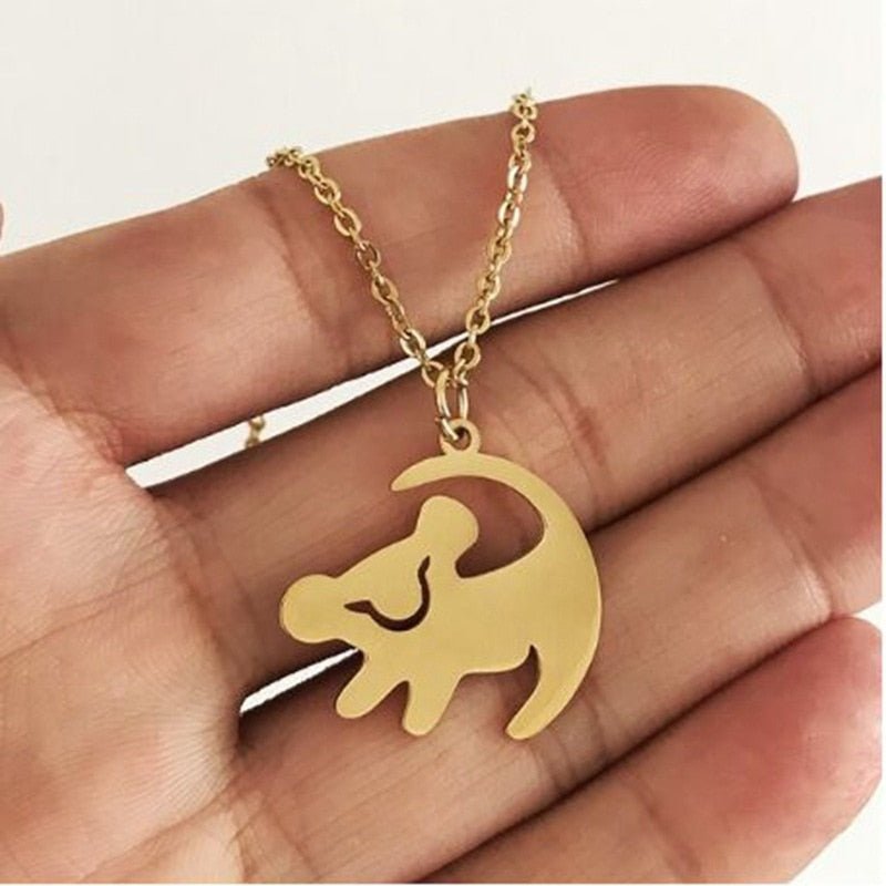 Matata Lion King Necklace Model Simba