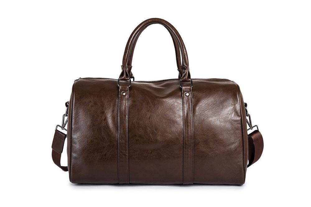 Skanto | Quiet Leather Men's Travel Bag – Perfect for Long and Short Trips