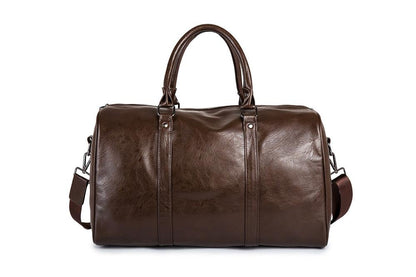 Skanto | Quiet Leather Men's Travel Bag – Perfect for Long and Short Trips