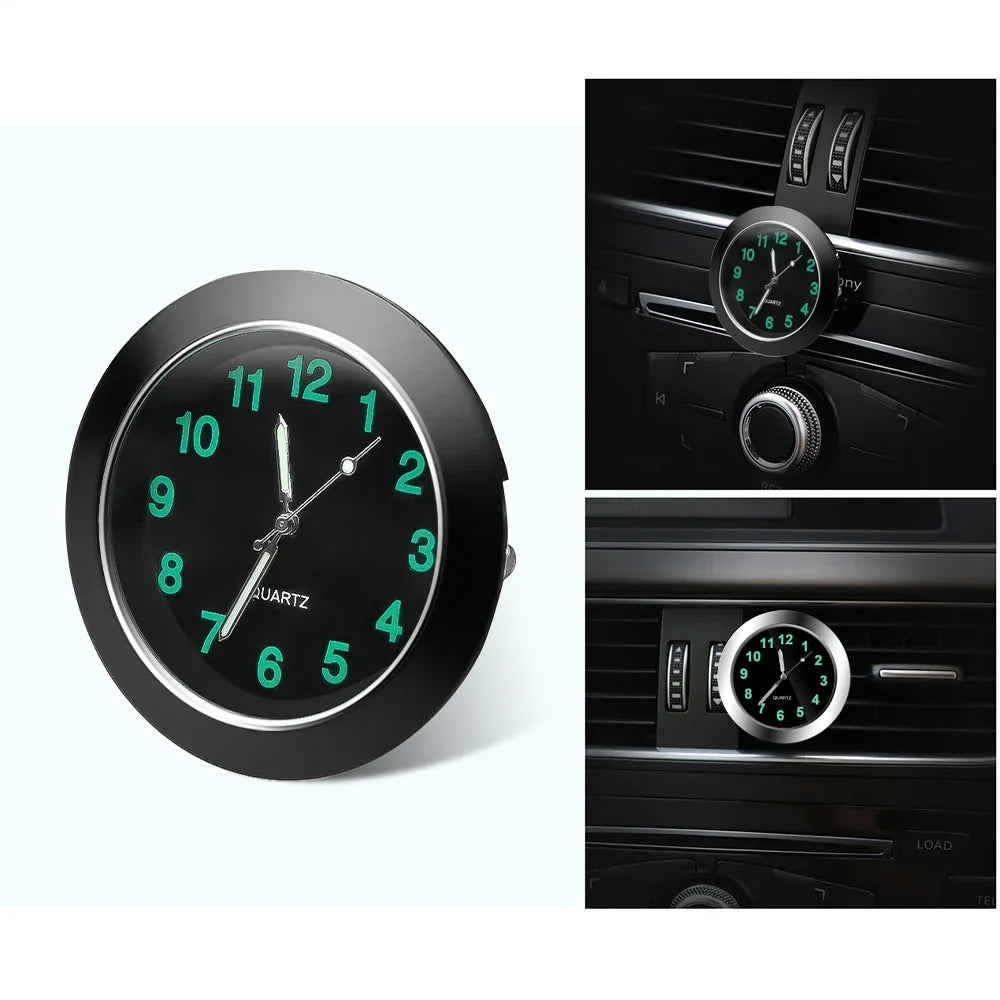 Sandsberg | Luminous Mini Car Clock Stick-on Digital Clock for Car Ornaments