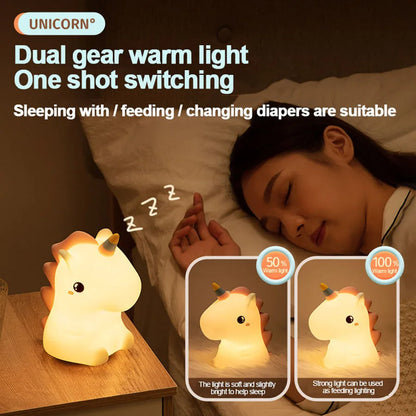 Dreamy Unicorn Soft LED Bedroom Led Lamp | Kalsten