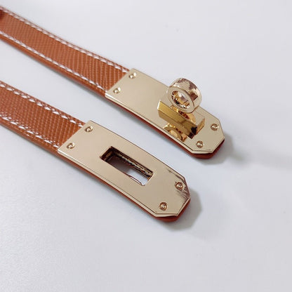 Skanto Size-Adjustable Women's Leather Belt