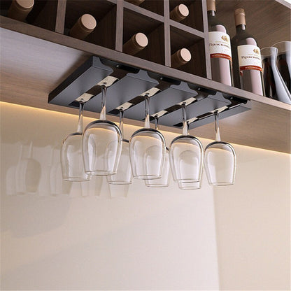 Skanto | Under Cabinet Glass Organizer Rack