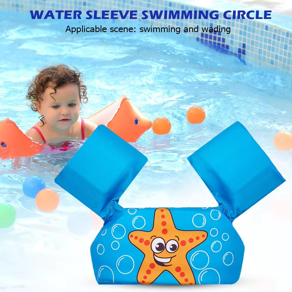 BowLift | Kids Swim Arm Float and Safety Vest with Buoyancy Support