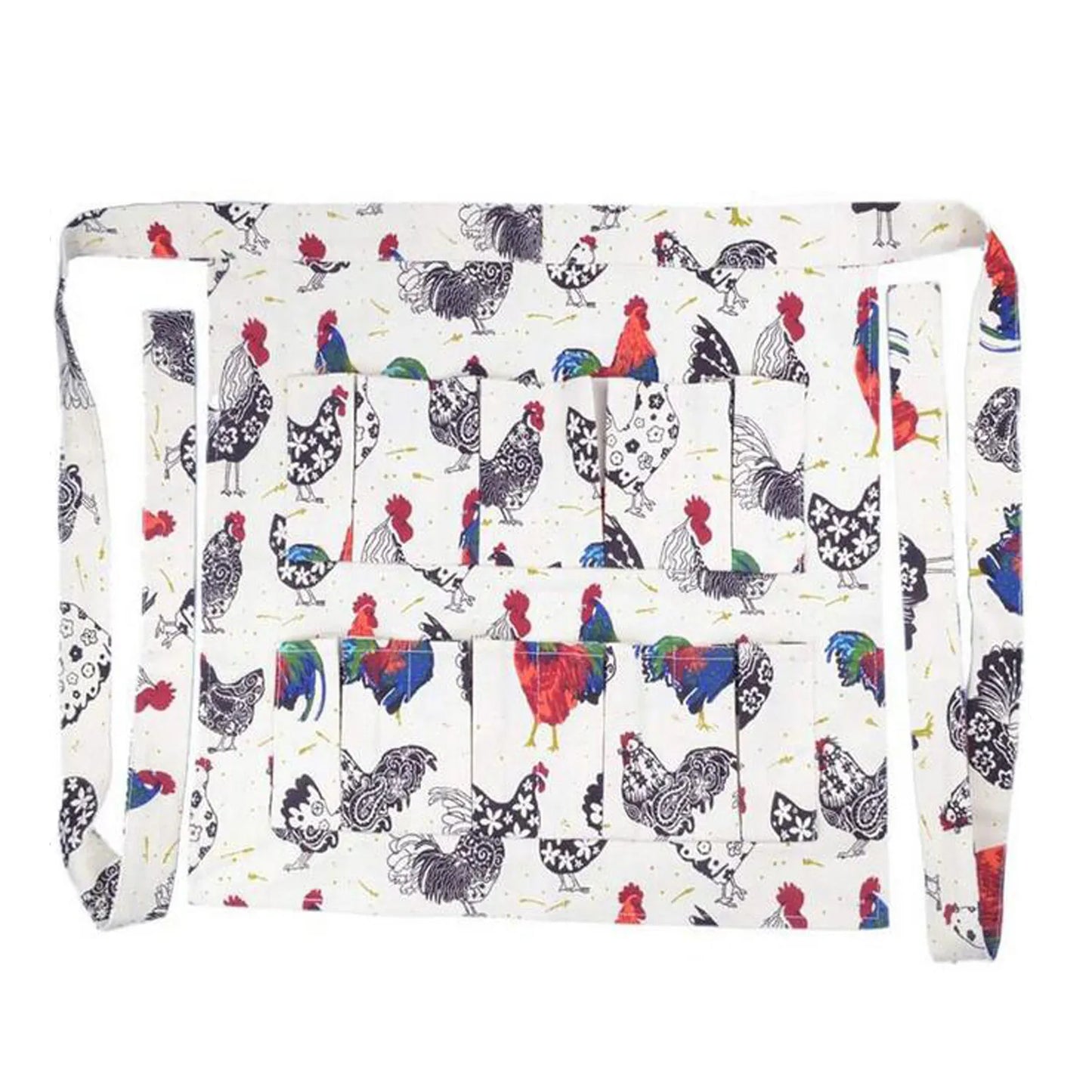 Skanto | Skanto Egg Collecting Harvest Apron - Farm & Garden Apron with Pockets for Chicken, Duck & Goose Eggs