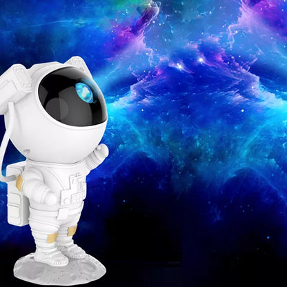 Astronaut Night Light Projector – LED Starry Sky Projector for Children's Room, Soothing Night Light with Galaxy and Space Projection, Dimmable and Adjustable | Brehn