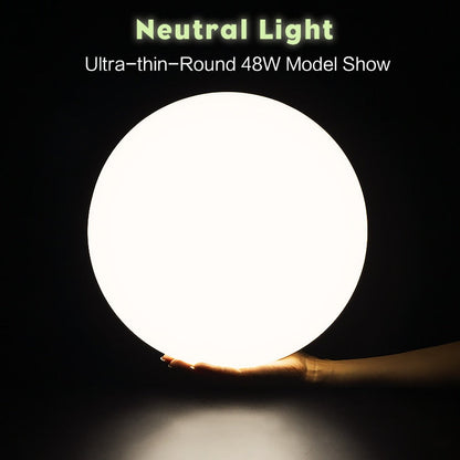 BowLift | Natural Room Sleek LED Ceiling Light