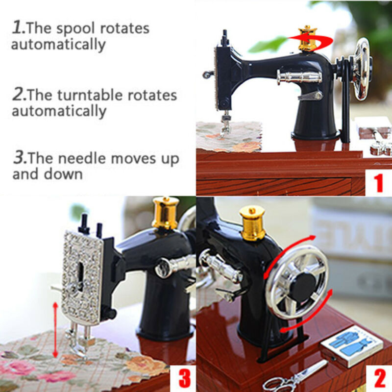 Brehn | Mini Craft Retro Sewing Machine Decor