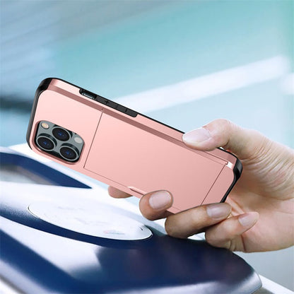 BowLift | Business Armor Slide Wallet iPhone Case