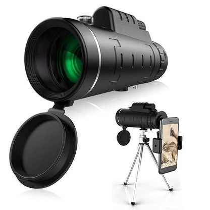 Skanto | Starscope HD Monocular – High-Performance Waterproof Telescope with Smartphone Holder & Tripod