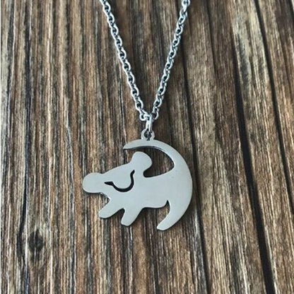 Matata Lion King Necklace Model Simba