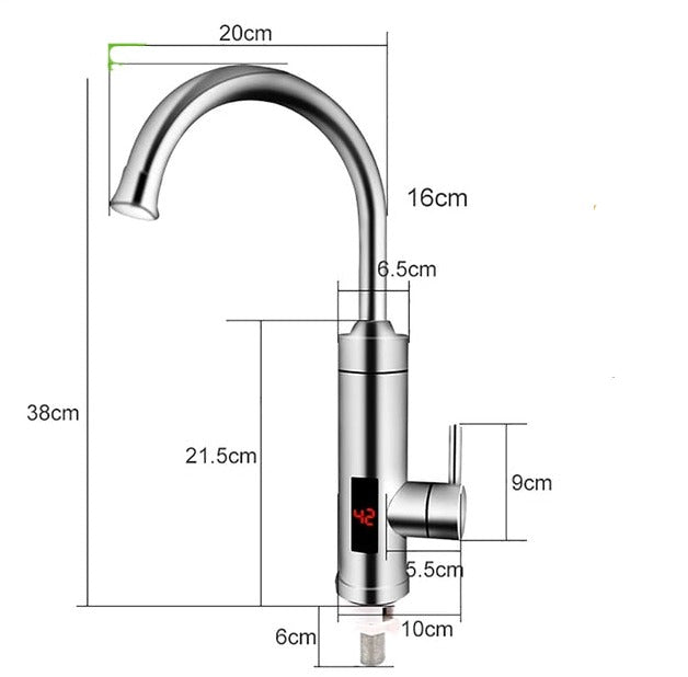 Skanto | Electric Faucet Kitchen Fixture