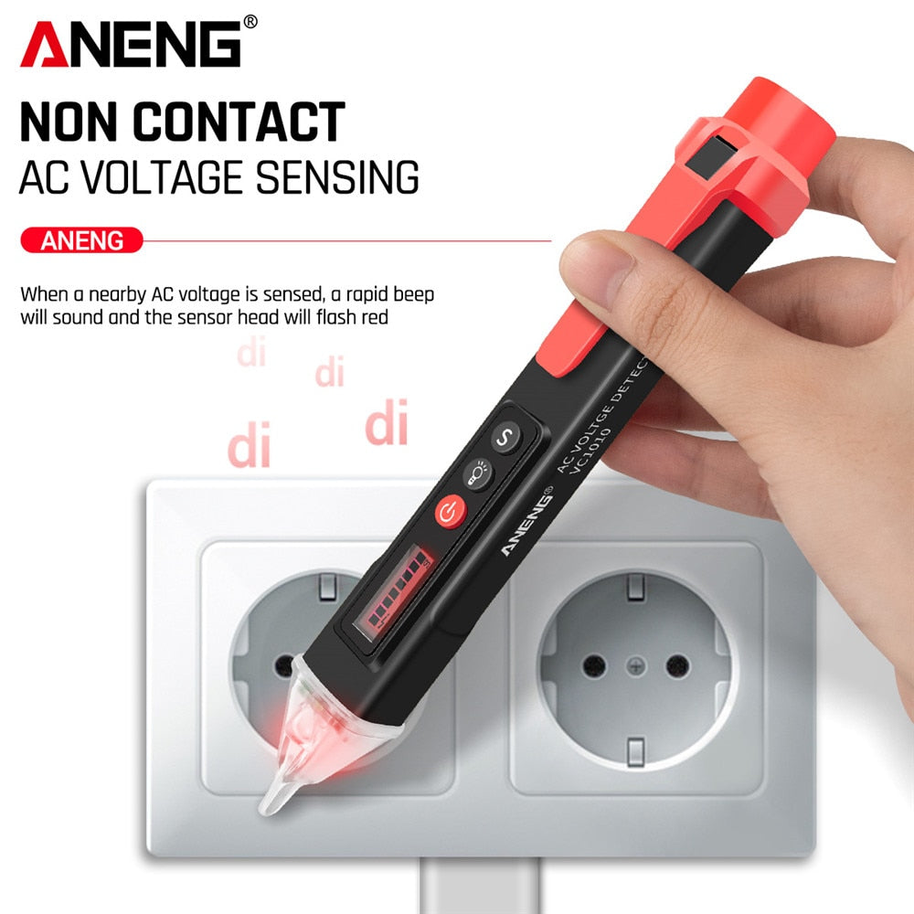 Digital AC DC Voltage Detectors Tester Pen
