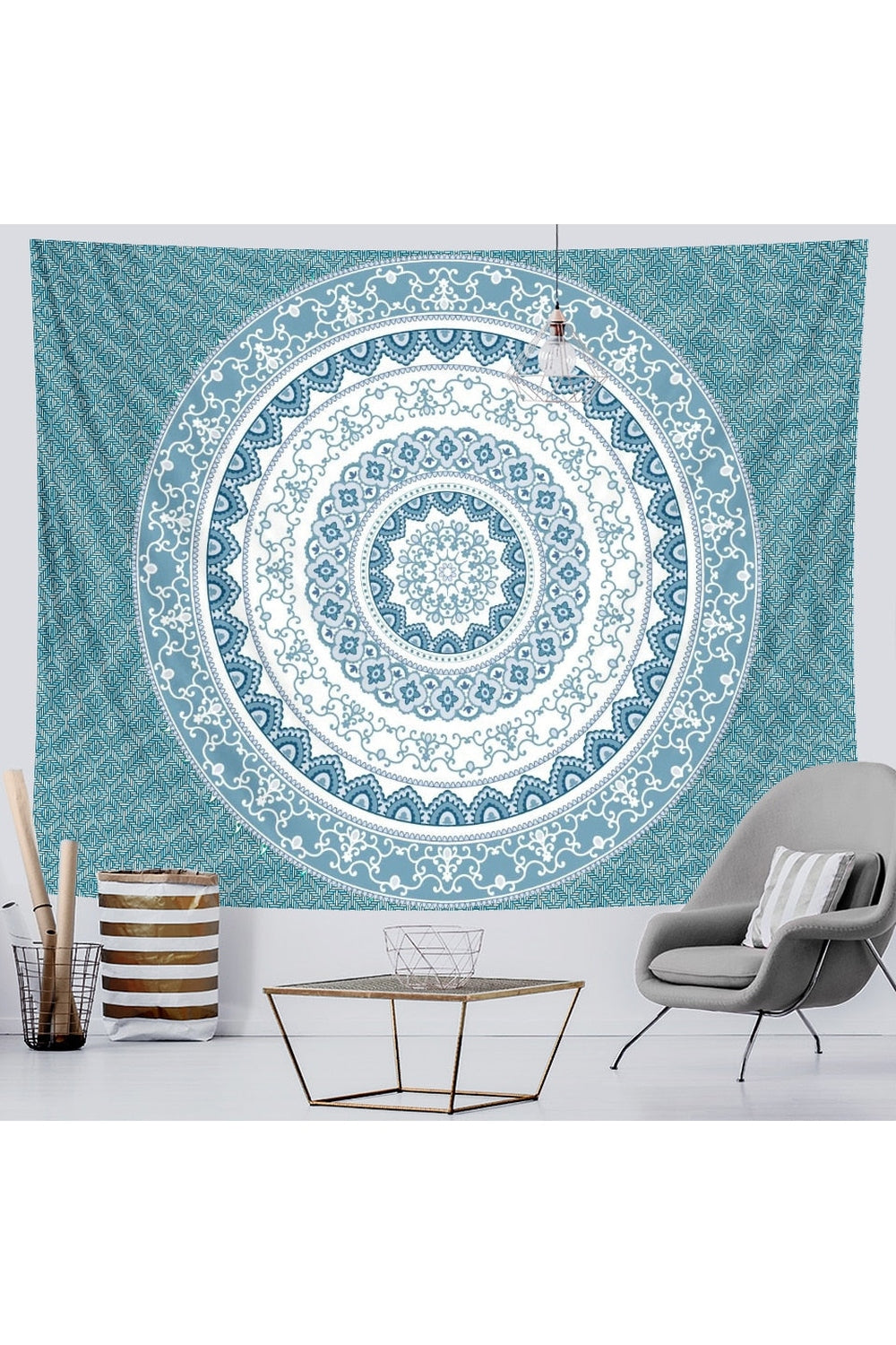 Trippy Mandala Wall Tapestry | Bowlift