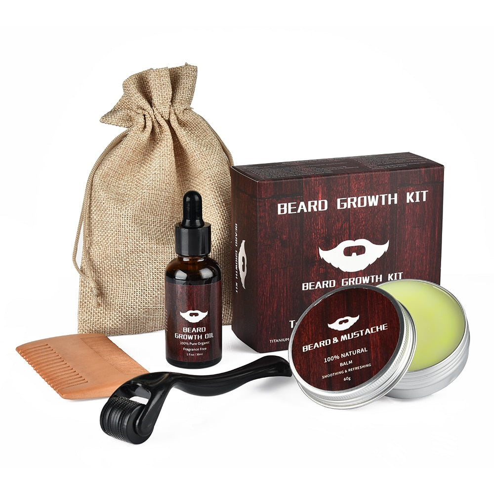 Nourishing Beard Growth Kit for Skin Bowlift