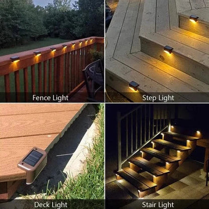 Solar Waterproof Stair Lights Bowlift