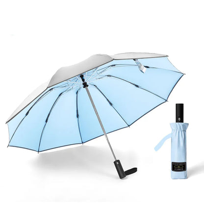 Skanto | Stay Dry and Stylish with Our Inverted Umbrella – Windproof, Foldable, and Reflective!
