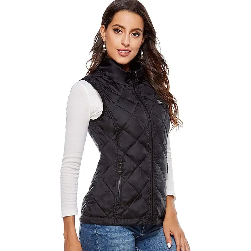 Skanto | ThermaBelle Women's Heated Vest | USB Heated Vest with Infrared Technology | Temperature Regulating & Lightweight | Ideal for Fall & Winter