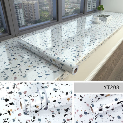 Marble Effect Self-Adhesive Waterproof Wallpaper | Skanto