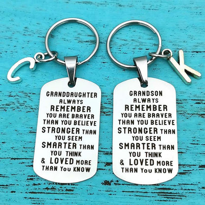 BowLift | To my grandchild grandson granddaughter son daughter gift inscription keychain