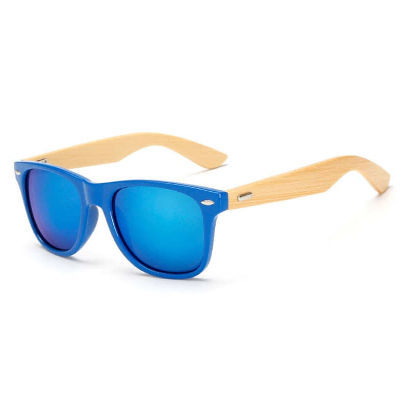 BowLift | Bamboo Retro Wood Sunglasses