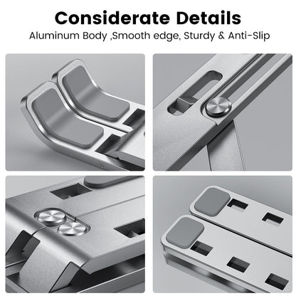 BowLift | Work Station Aluminum Notebook Holder Stand