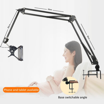 Kalsten | Long Arm Heavy-Duty Desk Mount Tablet Holder