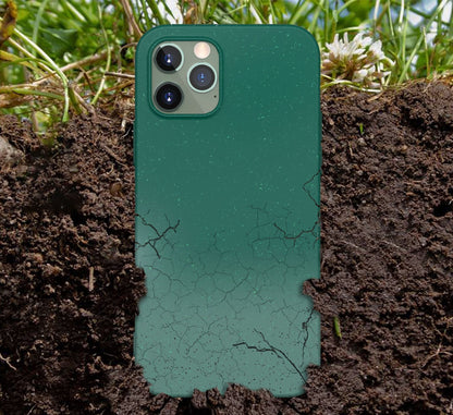 Blue compostable cover