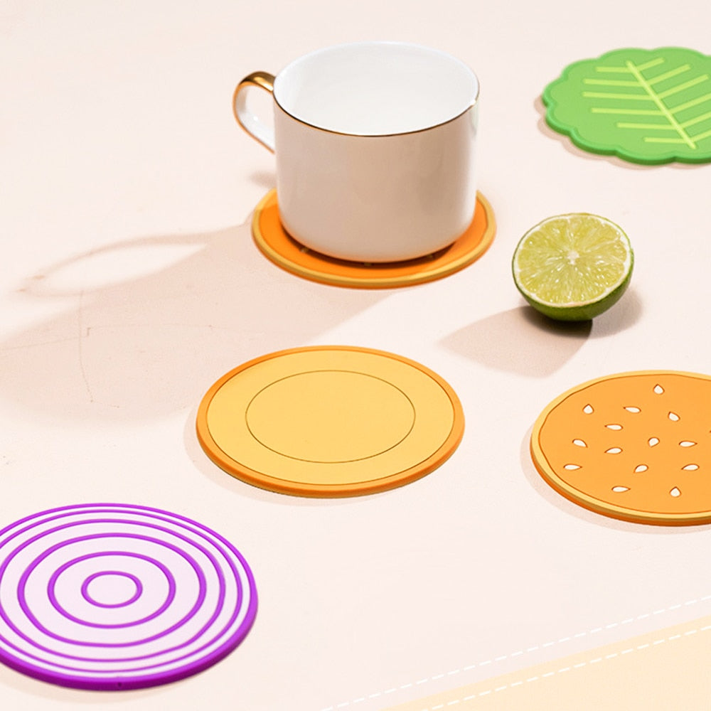 Skanto | Burger Coaster Decor Set