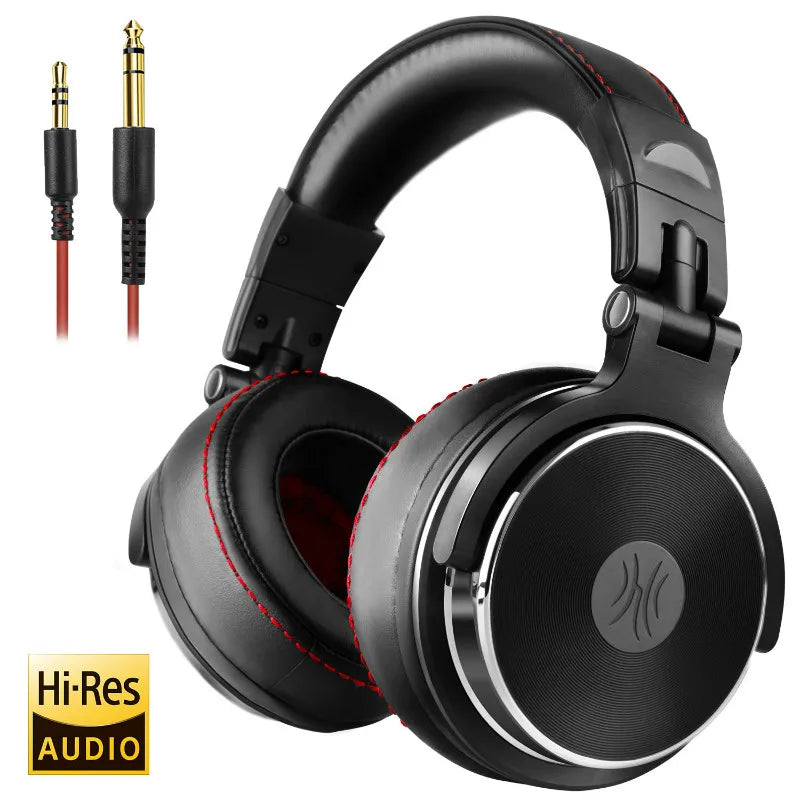 Oneodio Wired Studio Pro 50 & Pro 30 DJ Headphones with Mic - TWS Noise Cancelling HiFi Stereo Dynamic Headset