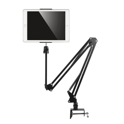 VIvolux | Long Arm Heavy Duty Desk Mount Tablet Holder
