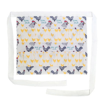 Skanto | Skanto Egg Collecting Harvest Apron - Farm & Garden Apron with Pockets for Chicken, Duck & Goose Eggs