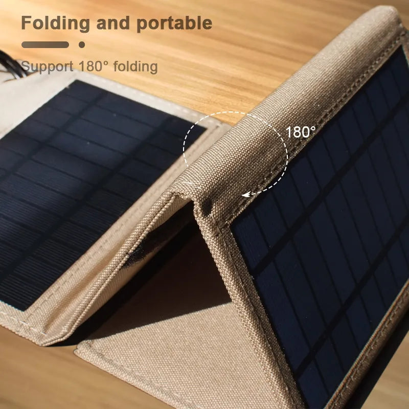 Skanto | Portable Solar Panel USB Power Bank