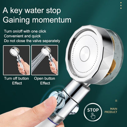 Skanto | Ober® Water-Saving Flow 360° Swivel High-Pressure Shower, with Luxury Packaging