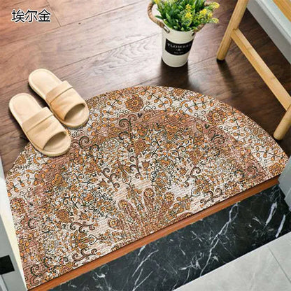 Skanto | Bohemian Non-Slip Half-Moon Doormat