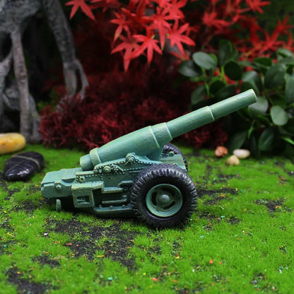 BowLift | 2-Piece Set Mini Wax Gnome Figurine with Cannon