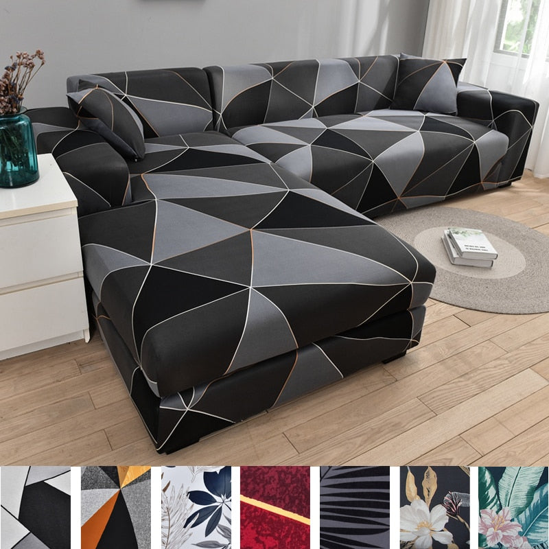 Modern non-slip colorful elastic sofa cover | Brehn