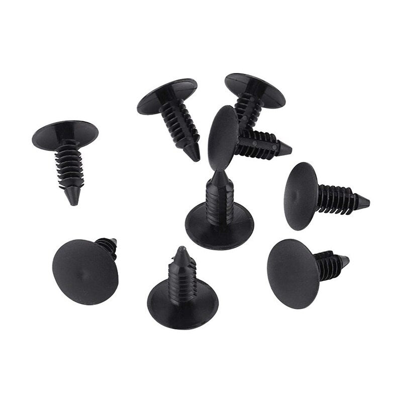 100pcs Auto Fastener Pin Rivet Bumper Car Clip Kit | Bowlift
