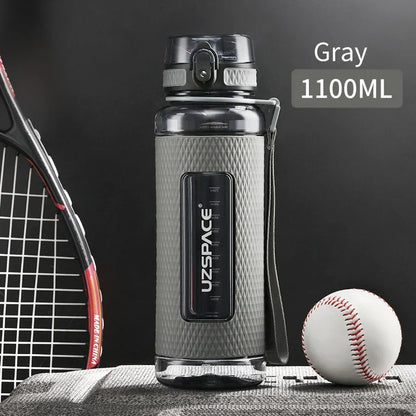UZSPACE Sport Water Bottles, BPA-Free, Portable, Shockproof, Leakproof, Large Capacity, Gym Water Jug, Tritan Plastic Drinkware