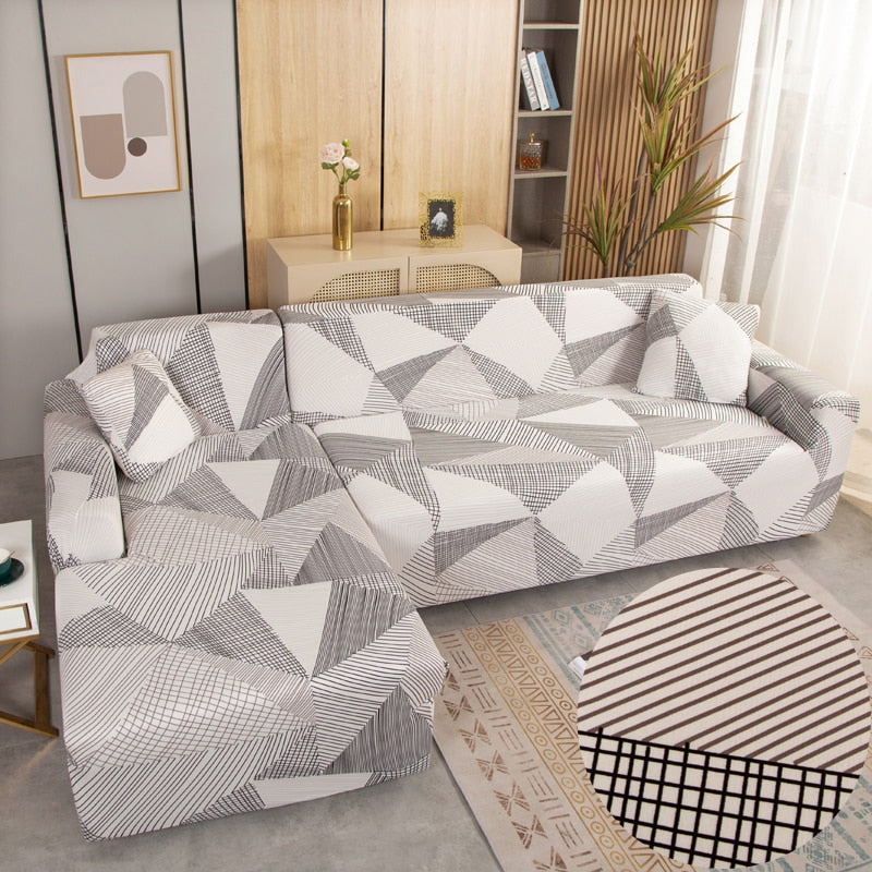Modern non-slip colorful elastic sofa cover | Brehn