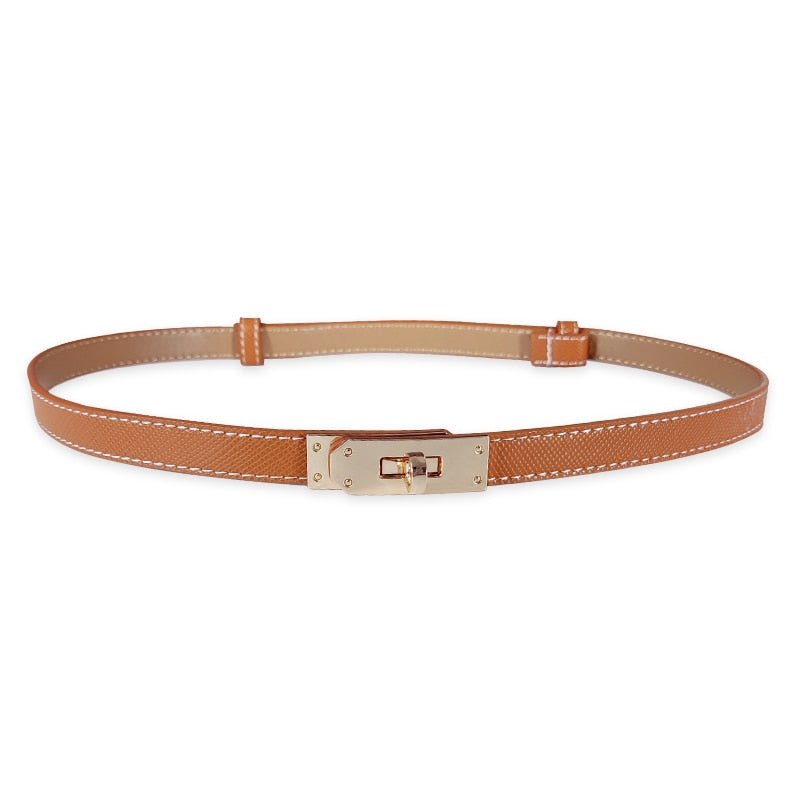 Skanto Size-Adjustable Women's Leather Belt
