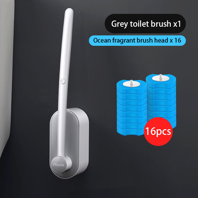 BowLift | Long Handle Disposable Toilet Brush Set