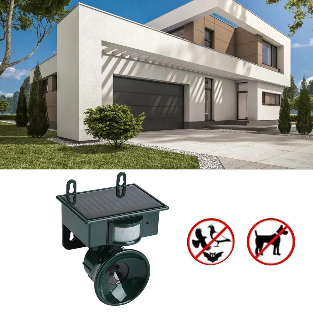 BowLift | TerraGuard – Weatherproof Solar Bird Repeller with PIR Motion Sensor & Natural Sound Deterrent