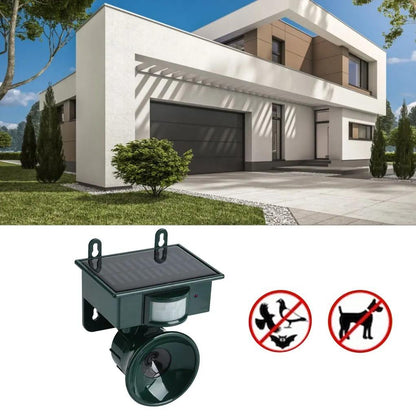 BowLift | TerraGuard – Weatherproof Solar Bird Repeller with PIR Motion Sensor & Natural Sound Deterrent