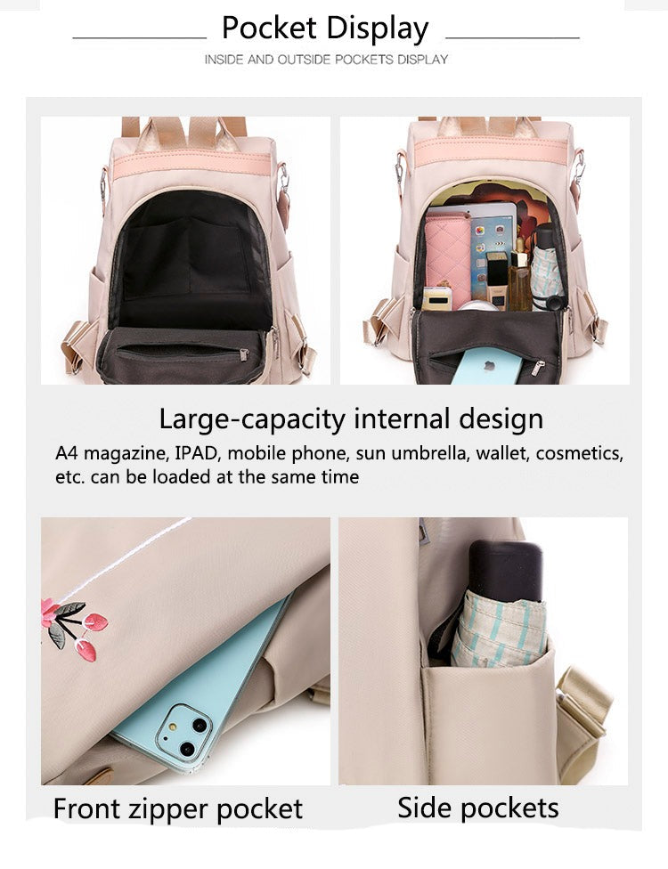 BowLift | Anti-Theft Large Capacity Oxford Backpack