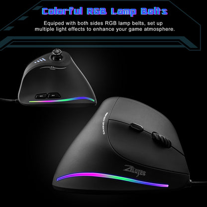 Skanto | Programmable Ergonomic RGB Game Master Mouse