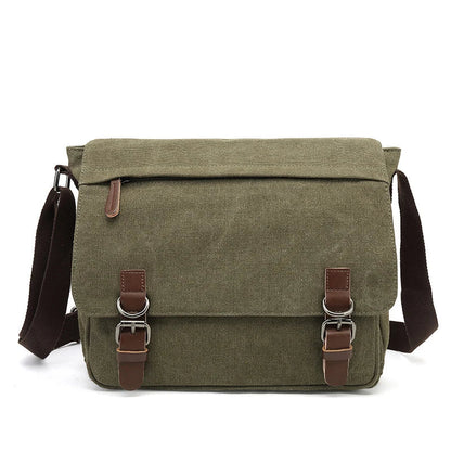 Skanto | Carlos – Robust Men's Bag for Daily Use | Durable Canvas Crossbody Bag