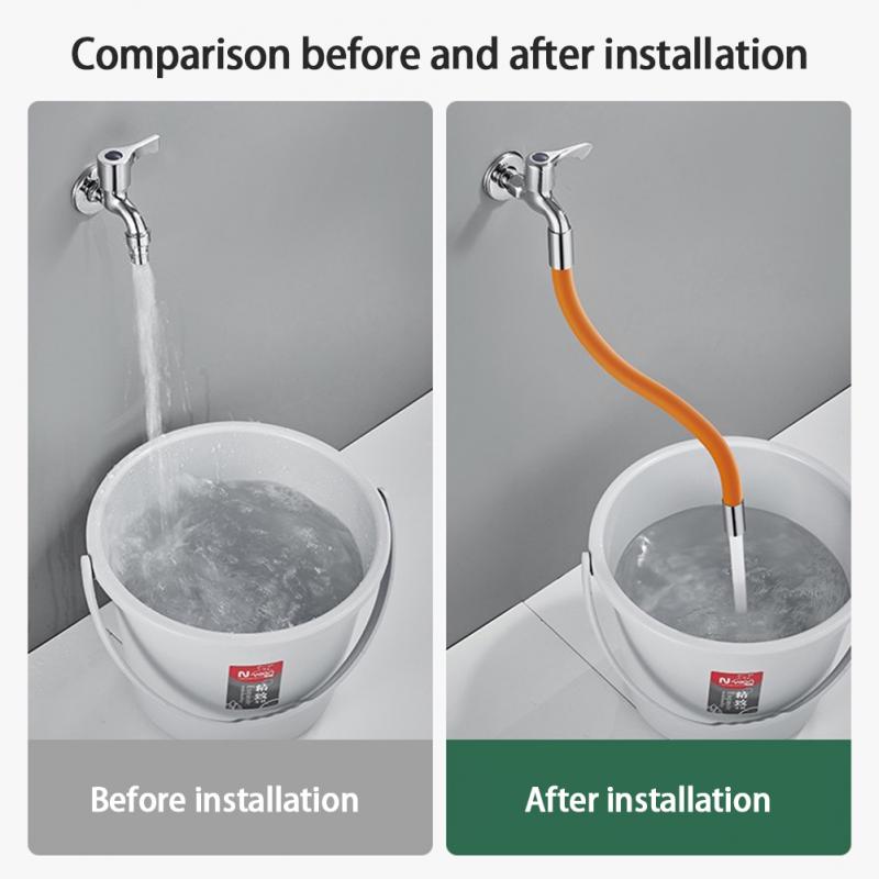 Silica Gel Easy Free Rotating Faucet | Karnz