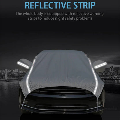 BowLift | AutoVioro Waterproof Car Cover | UV & Heat Protection | Windproof & Theft-Resistant | Nano-Oxford Fabric
